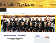 Tablet Screenshot of bvhscheer.org